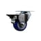 Service Caster 3'' Blue Poly Wheel Swivel Top Plate Caster Posi Brake SCC-20S314-PPUB-BLUE-PLB - alternate 1